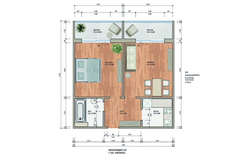 Appartement 107
